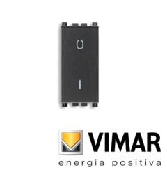Interruttore 2P 16A Illuminabile Grigio